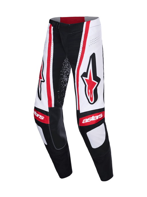 Alpinestars 2026 Techstar Nomur Pants Black White Red Top Two Moto