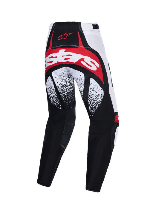 Alpinestars 2026 Techstar Nomur Pants Black White Red Top Two Moto