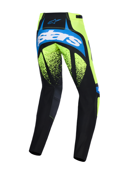 Alpinestars 2026 Techstar Nomur Pants Dark-Navy Fluro Yellow Ucla Blue Top Two Moto