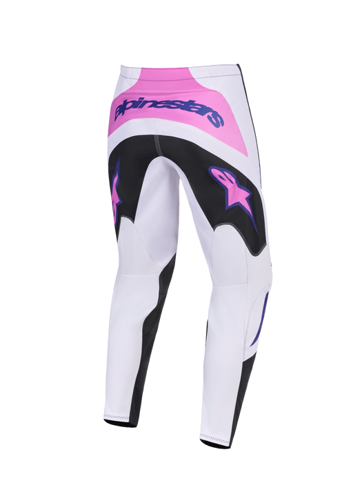 Alpinestars 2026 Fluid Grid Pants Black Light-Gray Purple Top Two Moto