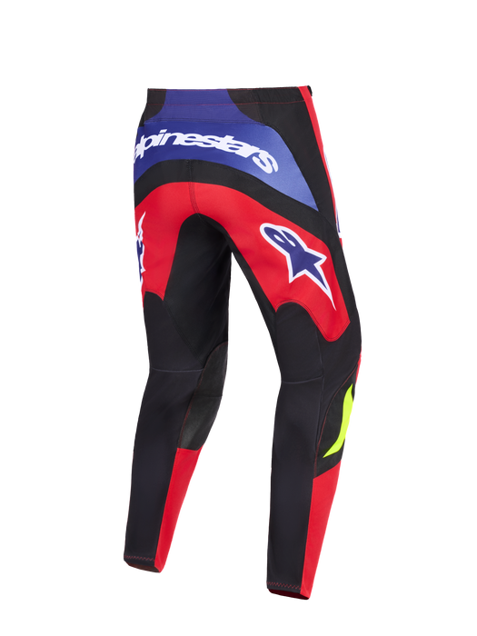Alpinestars 2026 Fluid Grid Pants Red Black Purple Top Two Moto