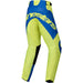 2025 Youth Racer Veil Pants Fluro-Yellow Blue Alpinestars