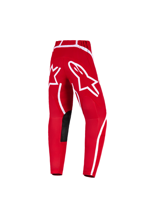 Alpinestars 2026 Youth Fluid Apex Pants Red White Top Two Moto