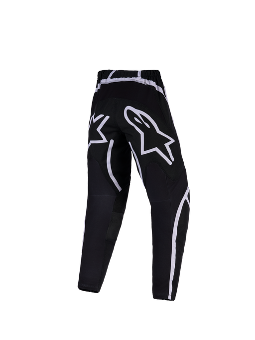 Alpinestars 2026 Youth Fluid Apex Pants Black Gray Top Two Moto