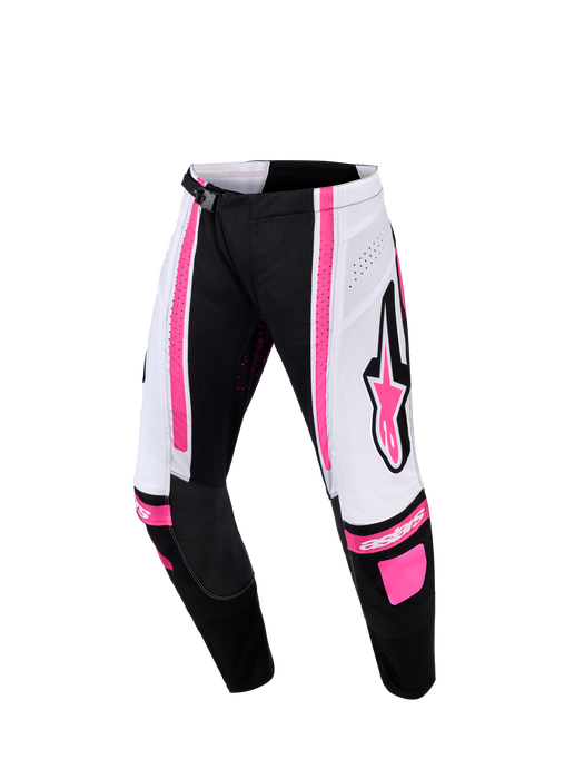 Alpinestars 2026 Womens Techstar Nomur Pan Black White Fuchsia Top Two Moto