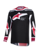 Alpinestars 2026 Supertech Pro Vista Jersey Black Red White Top Two Moto