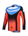 Alpinestars 2026 Techstar Knif Jersey Orange Black Ucla Blue Top Two Moto