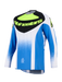 Alpinestars 2026 Techstar Knif Jersey Ucla Blue Black Yellow-Fluro Top Two Moto