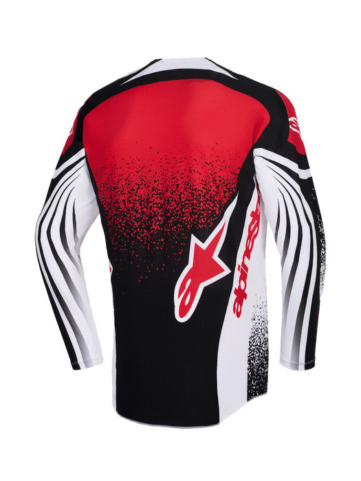 Alpinestars 2026 Techstar Nomur Jersey Black White Red Top Two Moto
