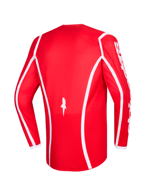 Alpinestars 2026 Fluid Apex Jersey Red White Top Two Moto
