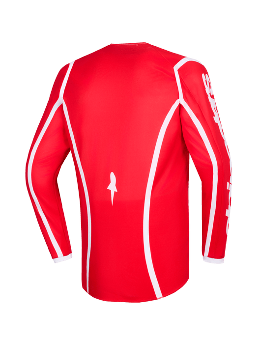 Alpinestars 2026 Fluid Apex Jersey Red White Top Two Moto