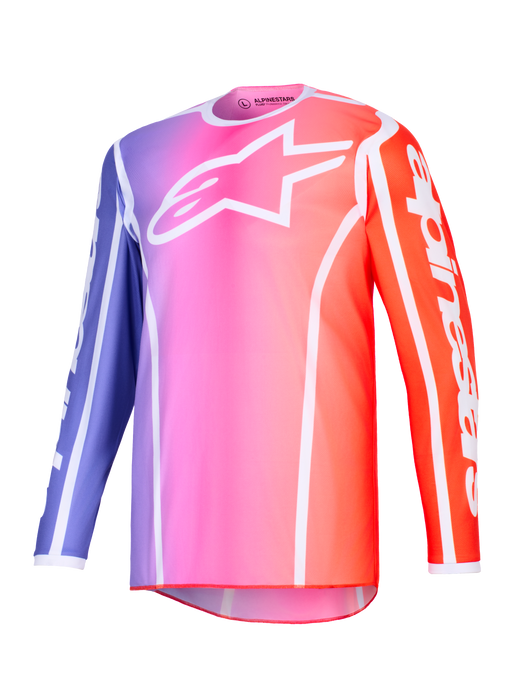 Alpinestars 2026 Fluid Apex Jersey Multi-Color Top Two Moto
