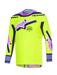 Alpinestars 2026 Supertech Vista Jersey Yellow Purple Black Top Two Moto