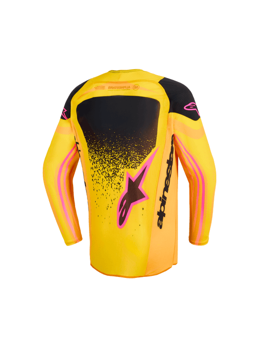 Alpinestars 2026 Youth Supertech Nomur Jer Orange Yellow Pink Top Two Moto
