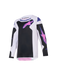 Alpinestars 2026 Youth Fluid Grid Jersey Black Light-Gray Purple Top Two Moto