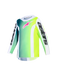 Alpinestars 2026 Youth Fluid Portl Jersey Green White Black Top Two Moto