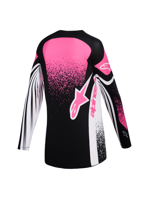 Alpinestars 2026 Womens Techstar Nomur Jer Black White Fuchsia Top Two Moto