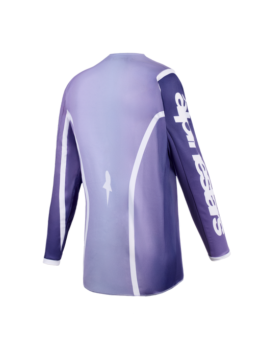Alpinestars 2026 Womens Fluid Apex Jersey Violet White Top Two Moto