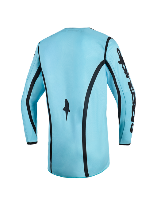 Alpinestars 2026 Womens Fluid Apex Jersey Tropical Black Top Two Moto