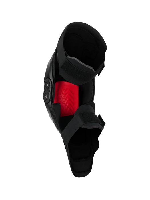 Alpinestars Sx1 Plasma Knee Protector Black Red Cool-Gray Top Two Moto