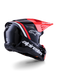 Alpinestars SM3 Radium Helmet Ece06 Black Fluro-Red White Glossy Top Two Moto