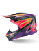 Alpinestars Supertech SM10 Era Helmet Ece 22.06 Pink Violet Fluro-Yellow Glossy Top Two Moto