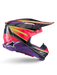 Alpinestars Supertech SM10 Era Helmet Ece 22.06 Pink Violet Fluro-Yellow Glossy Top Two Moto
