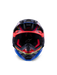 Alpinestars Supertech SM10 Era Helmet Ece 22.06 Blue Red Fluro-Yellow Glossy Top Two Moto