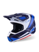 Alpinestars SM7 Rise Helmet Ece06 Blue White Glossy Top Two Moto