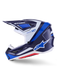 Alpinestars SM7 Rise Helmet Ece06 Blue White Glossy Top Two Moto
