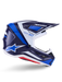 Alpinestars SM7 Rise Helmet Ece06 Blue White Glossy Top Two Moto