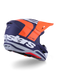 Alpinestars SM7 Core Helmet Ece06 Orange Blue Matt Top Two Moto