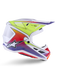 Alpinestars SM7 Fuse Helmet Ece06 White Fluro-Yellow Purple Glossy Top Two Moto