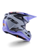 Alpinestars SM3 Jettson Helmet Ece06 Gray Purple Black Glossy Top Two Moto