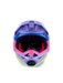 Alpinestars SM10 Jett Lawrence R01 Helmet Purple Fluro-Pink Fluro-Yellow Glossy Top Two Moto