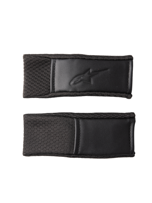 Alpinestars SM7 Chin Strap Cover Set Black Top Two Moto