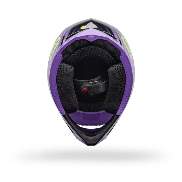 YTH MX-10 MIPS AMBER DOT/ECE [BLK/PUR]