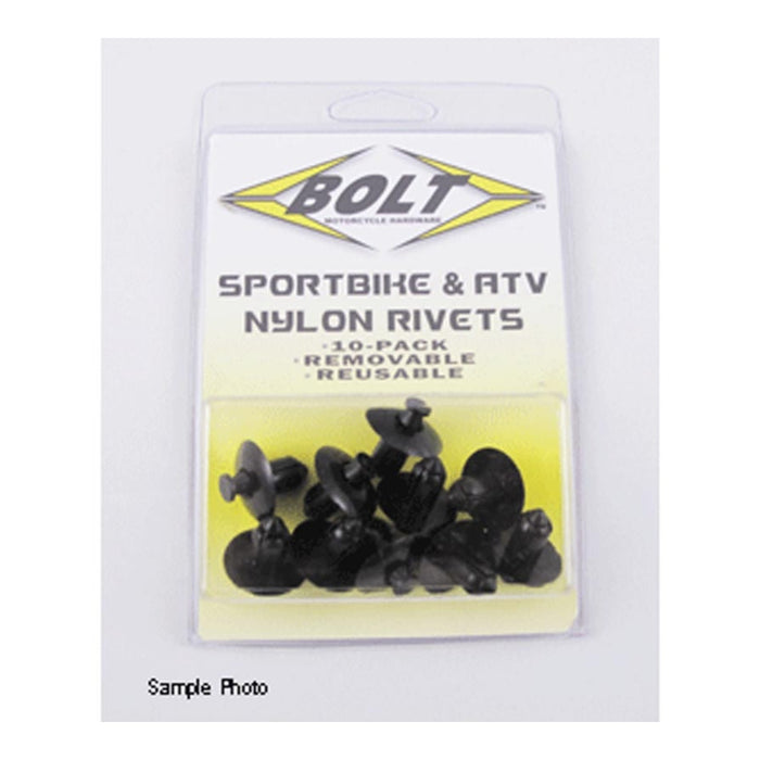 Bolt M8 Nylon Push Rivets 2005 8SRIV (Pack of 10)