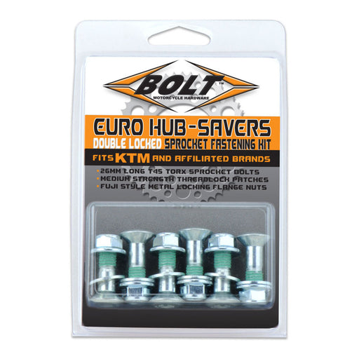 Bolt Hub-Savers Sprocket Bolts/Nuts EURO 2008 HS.EU