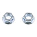Bolt M10x1.25mm Hex Flange Nuts (Pack of 10)