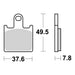 Brembo Prime Brake Pad Sinter Front 07KA28SA