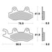 Brembo Prime Brake Pad Sinter Front 07SU12SD