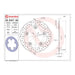 Brembo Prime Brake Disc Serie Oro Rear 68B407G9