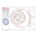 Brembo Prime Brake Disc Serie Oro Rear 68B407H2