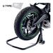 Unit Street Bike Rear Stand Adjustable - Black