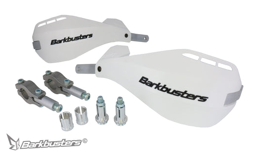 Barkbusters EGO Handguard – Two Point Mount (Straight 22mm) White Barkbuster