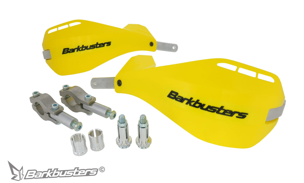 Barkbusters EGO Handguard – Two Point Mount (Straight 22mm) Yellow Barkbuster
