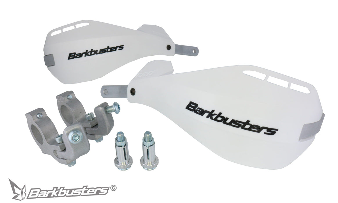 Barkbusters EGO Handguard – Two Point Mount (Tapered) White Barkbuster