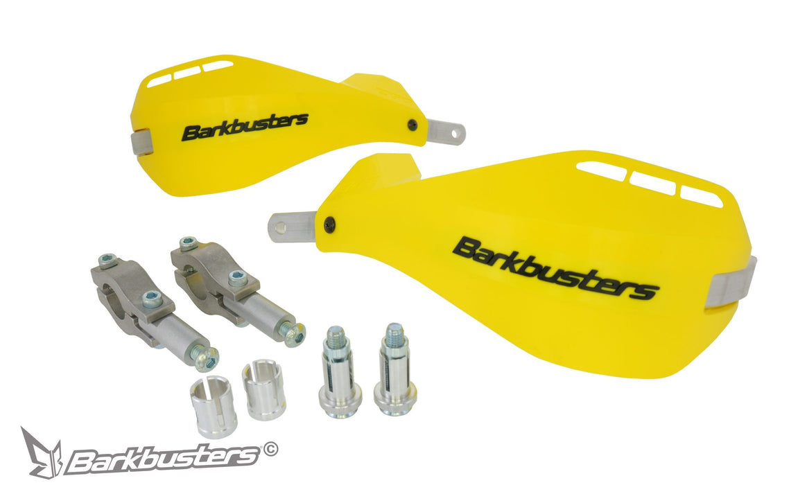 Barkbusters EGO Mini Handguard – Two Point Mount (Straight 22mm) Yellow Barkbuster