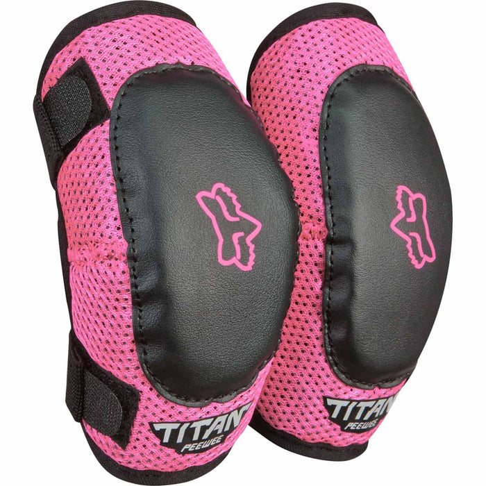 Fox Peewee Titan Youth Elbow - BlkPnk
